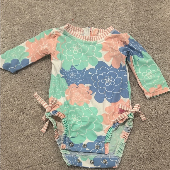 Ruffle Butts Other - Ruffe Butts 3-6 month swimsuit